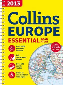 2013 Collins Europe Essential Road Atlas (International Road Atlases)