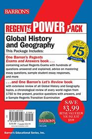 Regents Global History and Geography Power Pack: Let's Review: Global History and Geography + Regents Exams and Answers: Global History and Geography (Barron's Regents NY)