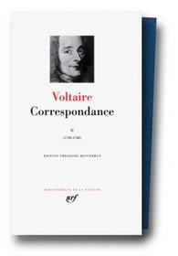 Voltaire : Correspondance, tome 2, Janvier 1739 - Dcembre 1748