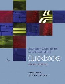 Computer Accounting Essentials Using Quickbooks: Online Education