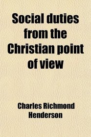 Social duties from the Christian point of view