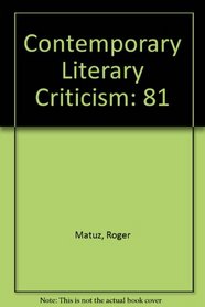 Contemporary Literary Criticism: 1993 Yearbook