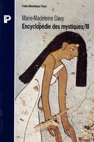 Encyclopdie d.mystiques/V.III