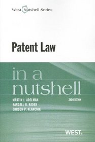 Patent Law in a Nutshell, 2d