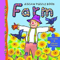 Farm Animals Jigsaw Book (Double Delight) (Double Delight)