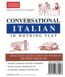 Conversational Italian in Nothing Flat: 6 Multi-Track CDs