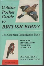 COLLINS POCKET GUIDE TO BRITISH BIRDS. THE COMPLETE IDENTIFICATION BOOK [14 A]