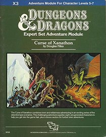 Curse of Xanathon: Dungeons and Dragons, Expert Set Adventure Module, No. X3