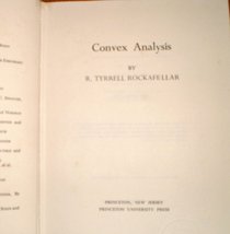 Convex Analysis (Princeton Mathematical Series)