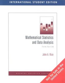 Mathematical Statistics and Data Analysis with CD 3rd Edition