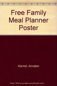 Free Family Meal Planner Poster