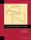 Pressure Transient Testing (Spe Textbook)