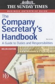 The Company Secretary's Handbook: A Guide to Duties and Responsibilities (