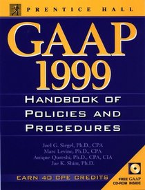 Gaap Handbook of Policies and Procedures, 1999