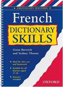 French Dictionary Skills: Photocopymasters