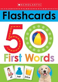 Write and Wipe Flashcards: First 50 Words (Scholastic Early Learners)