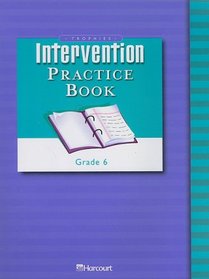 Harcourt Intervention Practice Book Grade 6