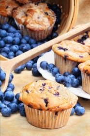 Blueberry Muffins Journal: 150 page lined notebook/diary