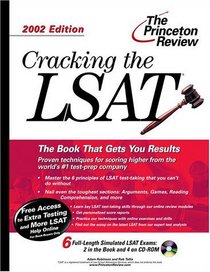 Cracking the LSAT with CD-ROM, 2002 Edition (Cracking the Lsat With Sample Tests on CD-Rom)