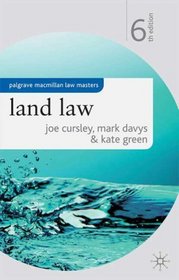 Land Law (Palgrave Macmillan Law Masters)