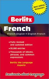 Berlitz French English Pocket Dictionary (Berlitz Pocket Dictionaries)