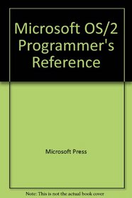 Microsoft OS/2 Programmer's Reference: v. 4