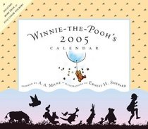 Winnie-The-Pooh Calendar 2005: Includes more than 50 full-color stickers