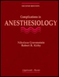 Complications in Anesthesiology