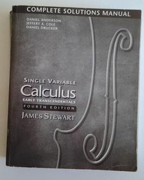 S G Single Variable Calculus ( 4th Edition