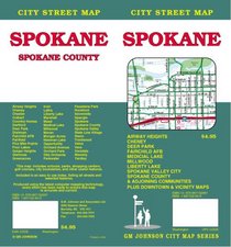 Spokane, WA / Spokane County Street Map