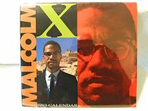 Malcolm X: El-Hajj Malik El-Shabazz 1993 Wall Calendar