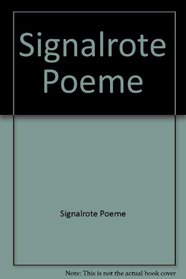 Signalrote Poeme (German Edition)