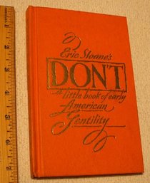 Don't : A little Book of Early American Gentility