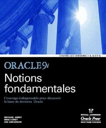 Oracle 9i Notions Fondamentales