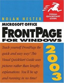 Microsoft Office FrontPage 2003 for Windows (Visual QuickStart Guide)