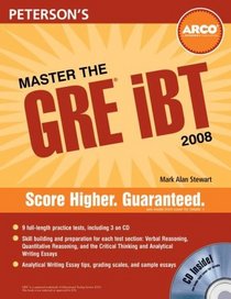 Master the New GRE, 2008/e w/CD-ROM (Master the Gre)