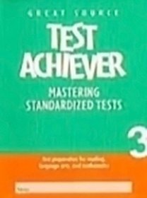 Great Source Test Achiever: Mastering Standardized Tests: Grade 4