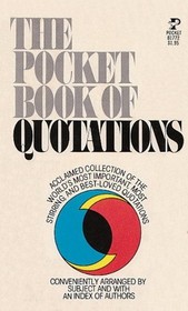 The Pocket Book of Quotations