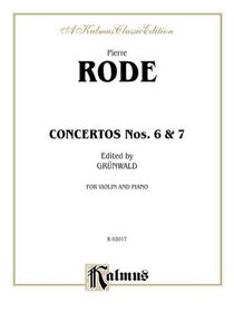 Concertos Nos. 6 and 7 (Kalmus Edition)