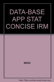 DATA-BASE APP STAT CONCISE IRM