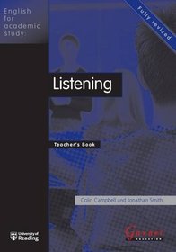 Listening: Teacher's Book (English for Academic Study)