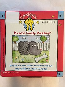 Scholastic Phonics Ready Readers (Books 61-72 in Boxed Set) (Set 6)