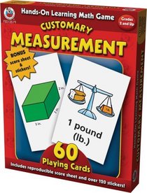 Hands-On Learning Customary Measurement Card Game (Hands-On Learning Card Games)