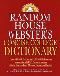 Random House Webster's Concise College Dictionary