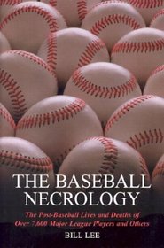 The Baseball Necrology: The Post-Baseball Lives and Deaths of over 7,600 Major League Players and Others