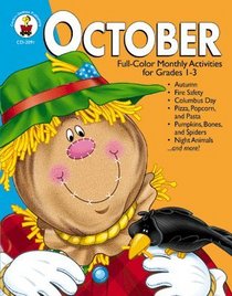 October: Full-Color Monthly Activities for Grades 1-3