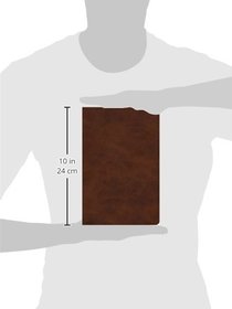ESV Verse-by-Verse Reference Bible (TruTone, Deep Brown)-Double-column, verse-by-verse format