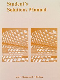 Student's Solutions Manual for Calculus with Applications