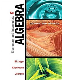 Elementary and Intermediate Algebra: Graphs & Models Plus MyMathLab -- Student Access Kit (5th Edition)