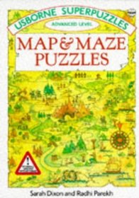 Map and Maze Puzzles (Superpuzzles Series)